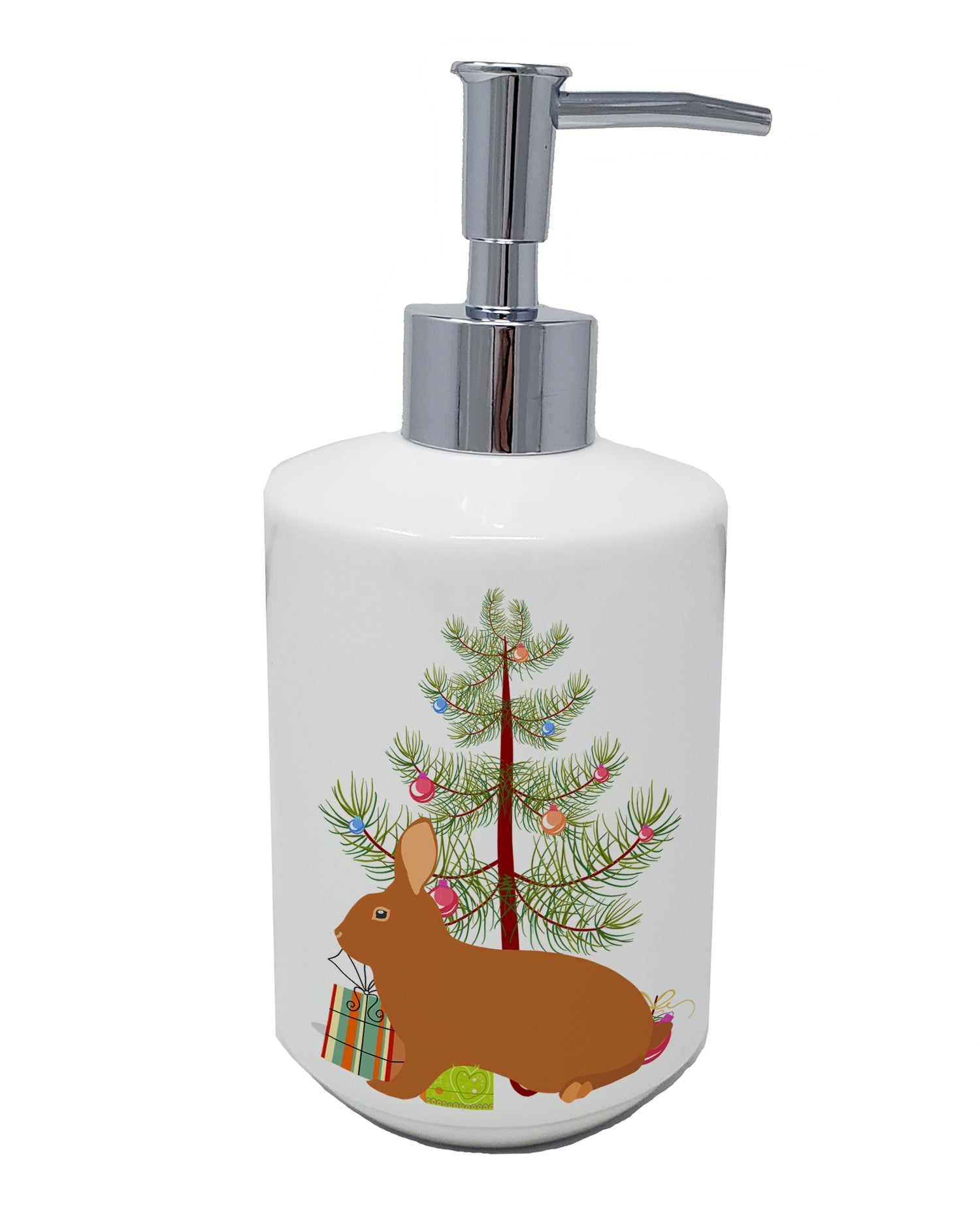 Buy this Rex Rabbit Christmas Ceramic Soap Dispenser