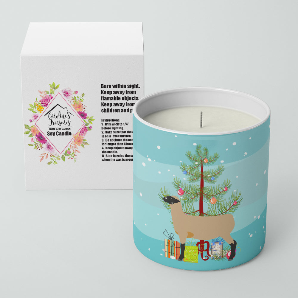 Buy this Hampshire Down Sheep Christmas 10 oz Decorative Soy Candle