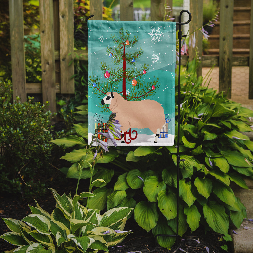 Kerry Hill Sheep Christmas Flag Garden Size BB9346GF