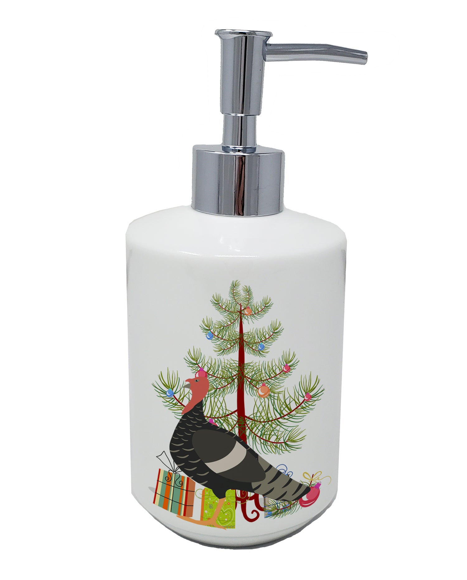 Buy this Marragansett Turkey Christmas Ceramic Soap Dispenser