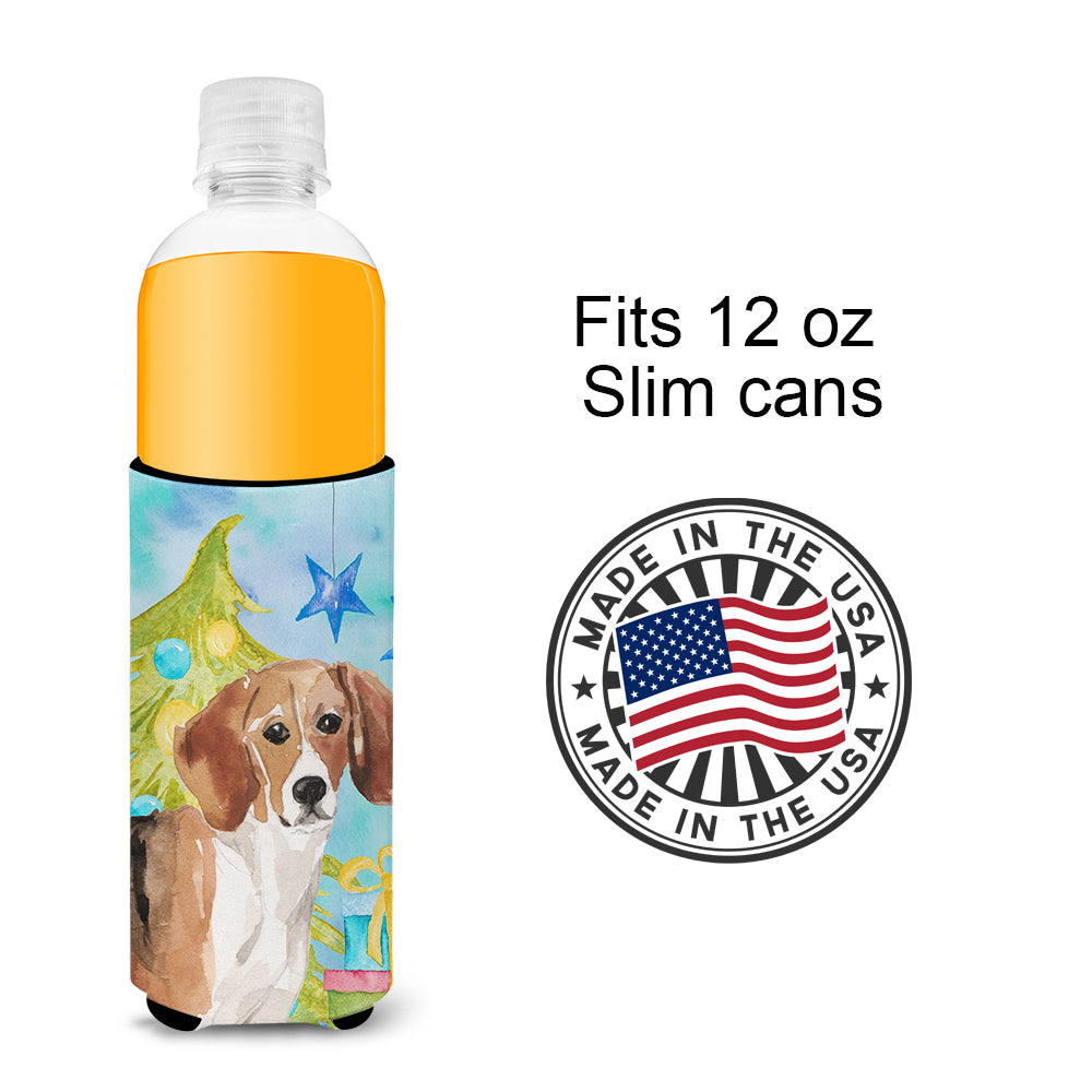 Beagle Christmas  Ultra Hugger for slim cans BB9404MUK