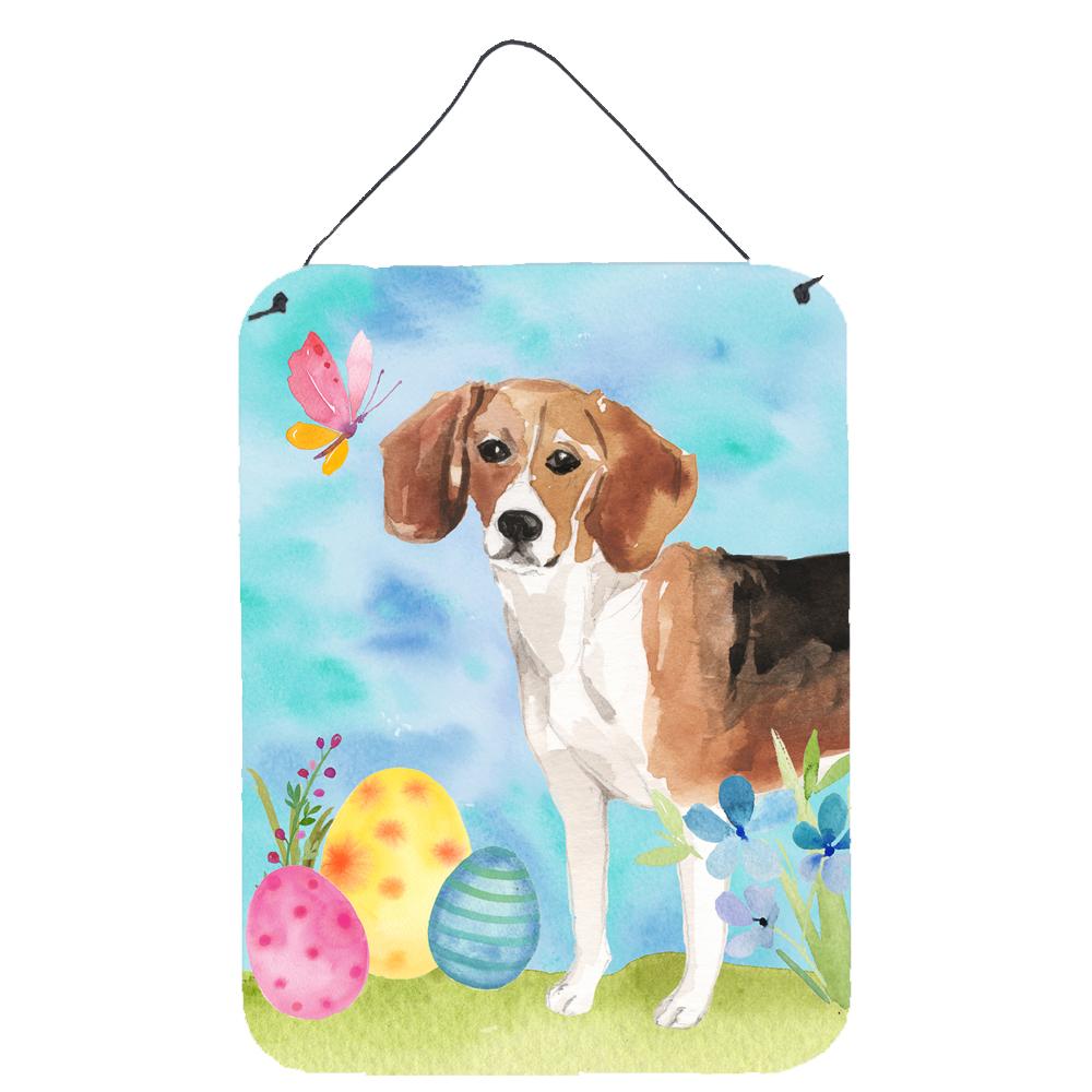 Beagle Easter Wall or Door Hanging Prints BB9614DS1216 by Caroline's Treasures