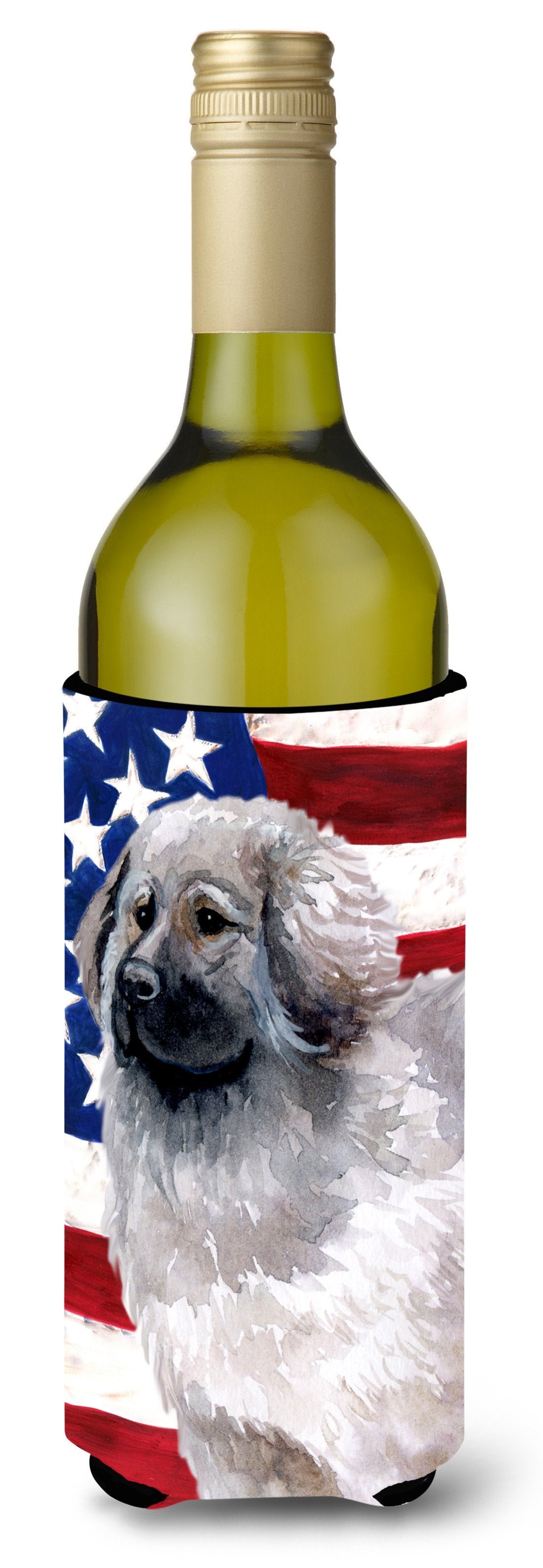 Moscow Watchdog Patriotic Wine Bottle Beverge Insulator Hugger BB9673LITERK by Caroline's Treasures