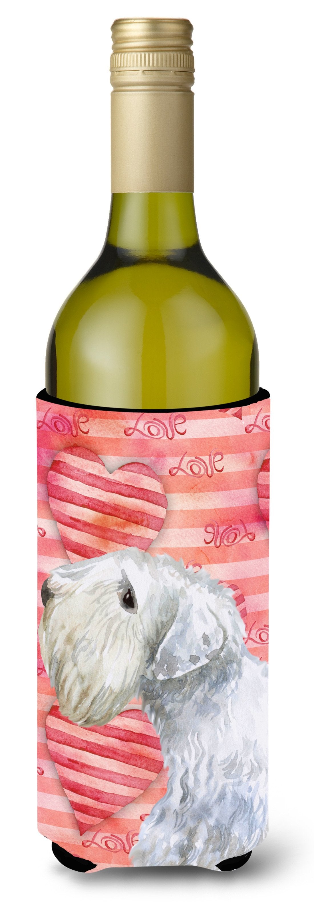 Sealyham Terrier Love Wine Bottle Beverge Insulator Hugger BB9771LITERK by Caroline's Treasures