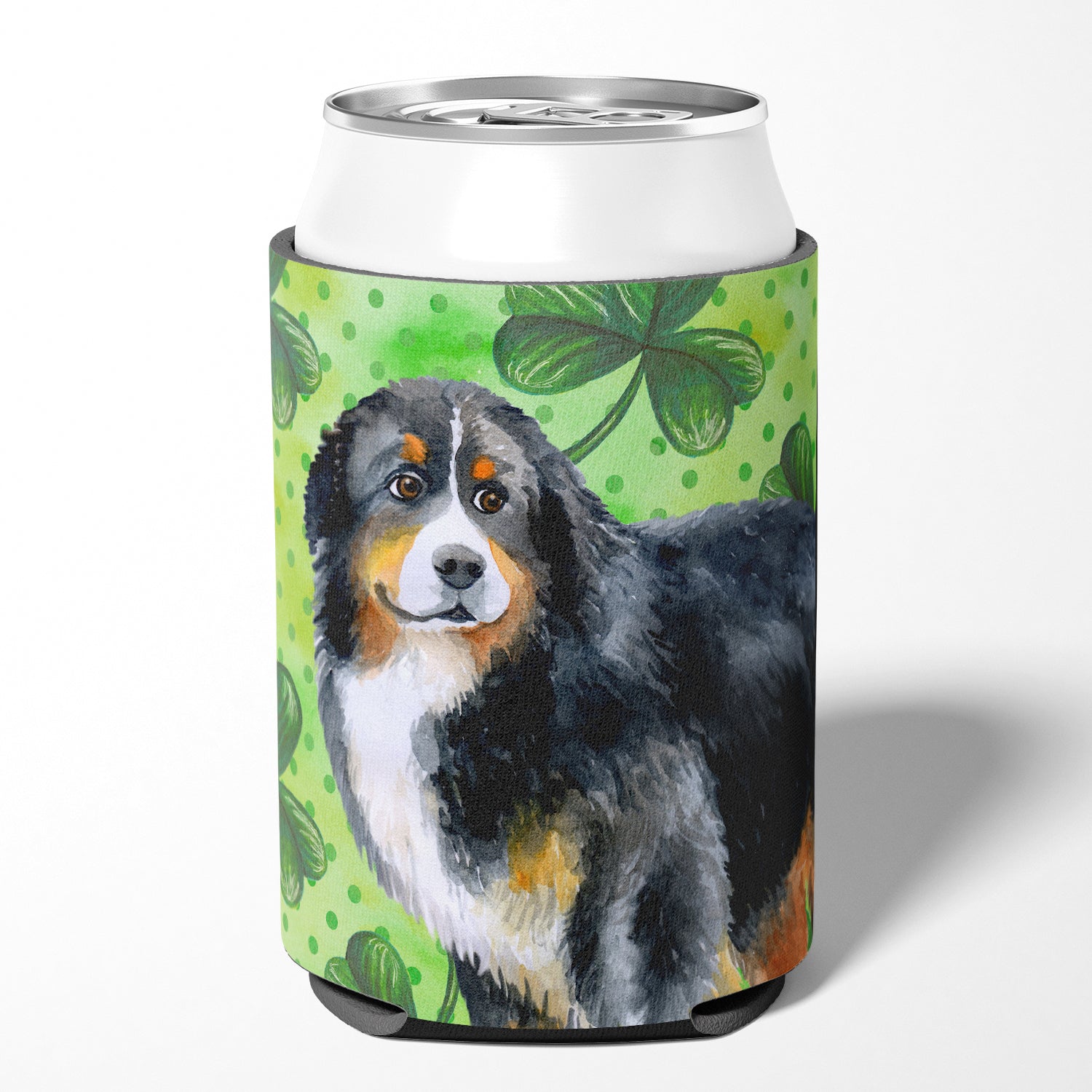 Bernese Mountain Dog St Patrick's Can or Bottle Hugger BB9819CC