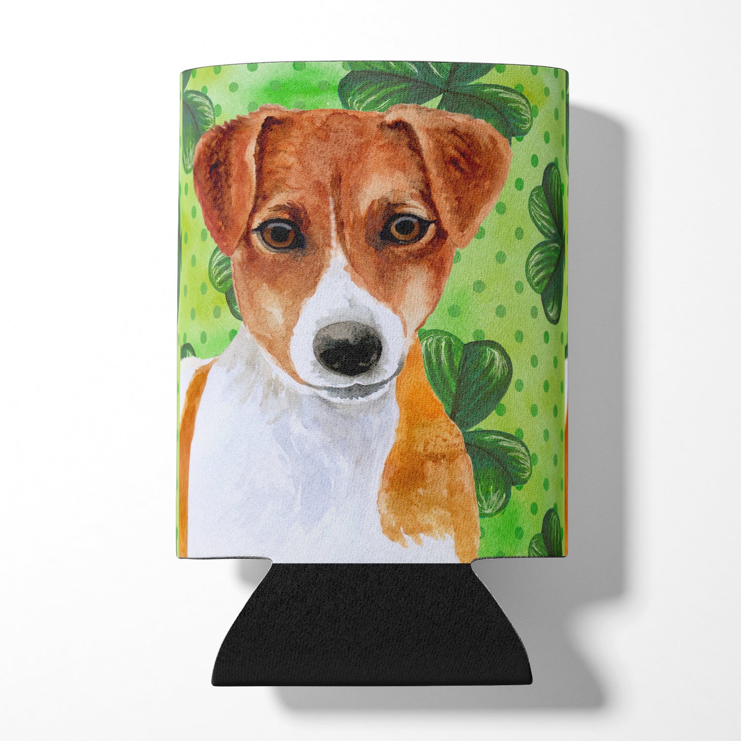 Jack Russell Terrier St Patrick's Can or Bottle Hugger BB9863CC