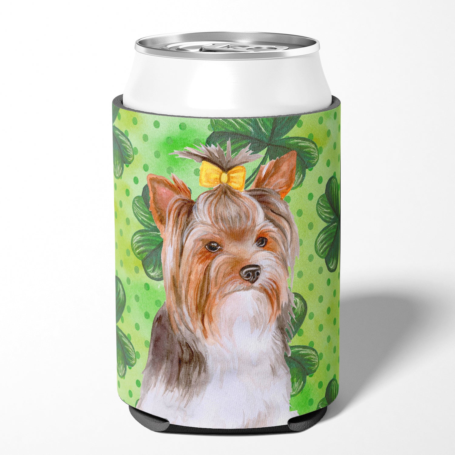 Yorkshire Terrier #2 St Patrick's Can or Bottle Hugger BB9897CC