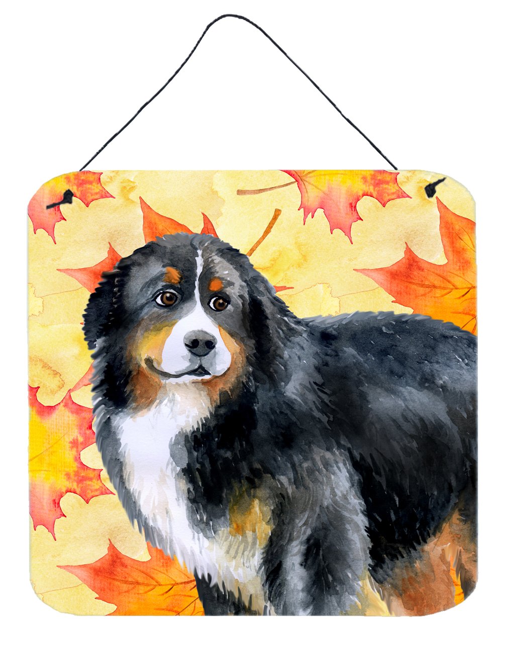 Bernese Mountain Dog Fall Wall or Door Hanging Prints BB9906DS66 by Caroline's Treasures