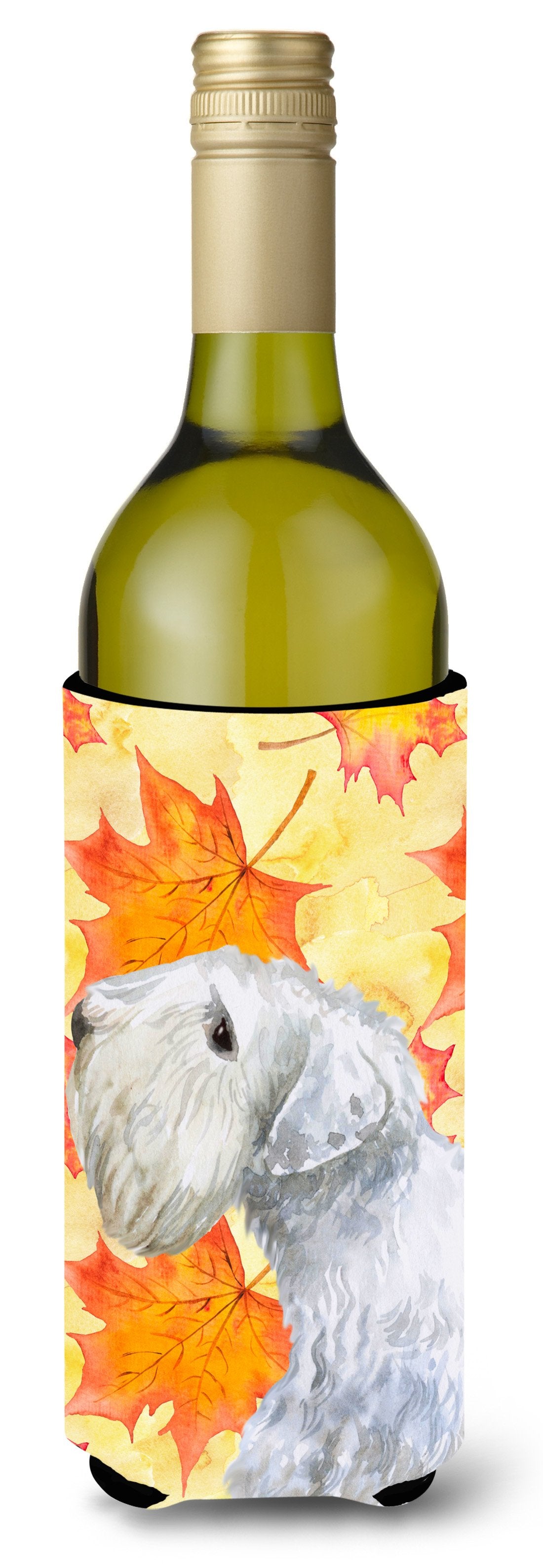 Sealyham Terrier Fall Wine Bottle Beverge Insulator Hugger BB9945LITERK by Caroline's Treasures