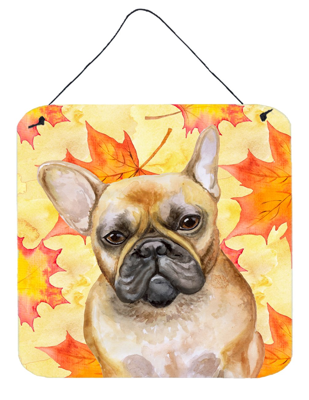 French Bulldog Fall Wall or Door Hanging Prints BB9949DS66 by Caroline's Treasures