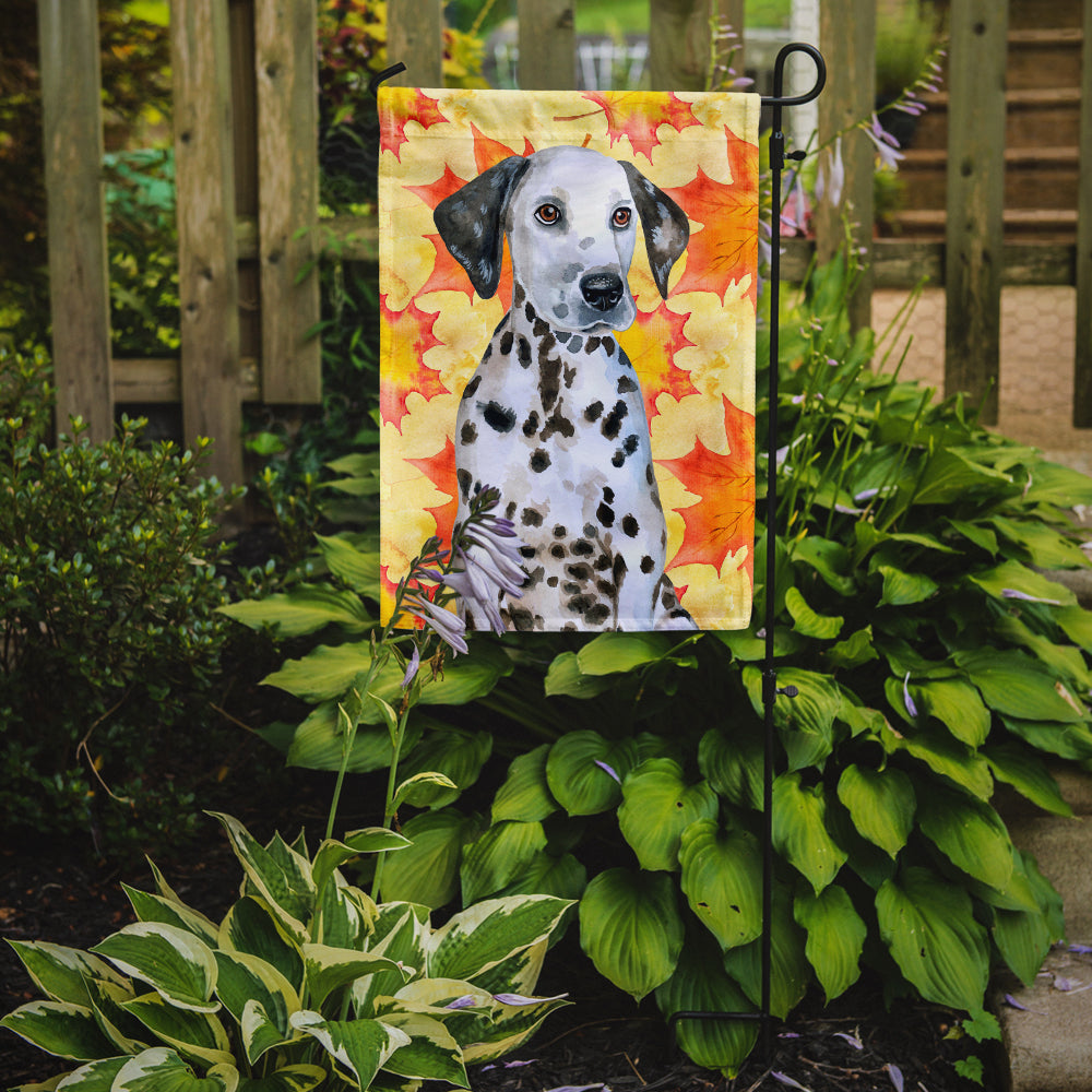Dalmatian Puppy Fall Flag Garden Size BB9969GF