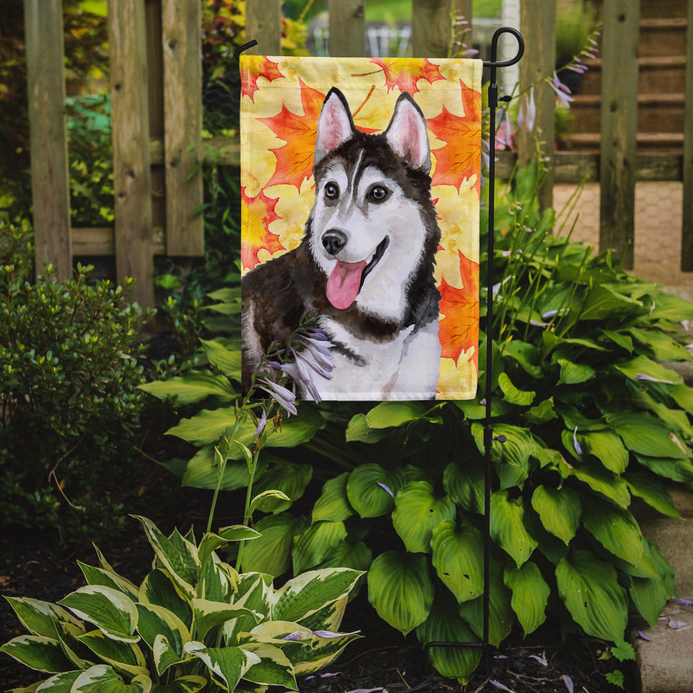 Siberian Husky #2 Fall Flag Garden Size BB9973GF