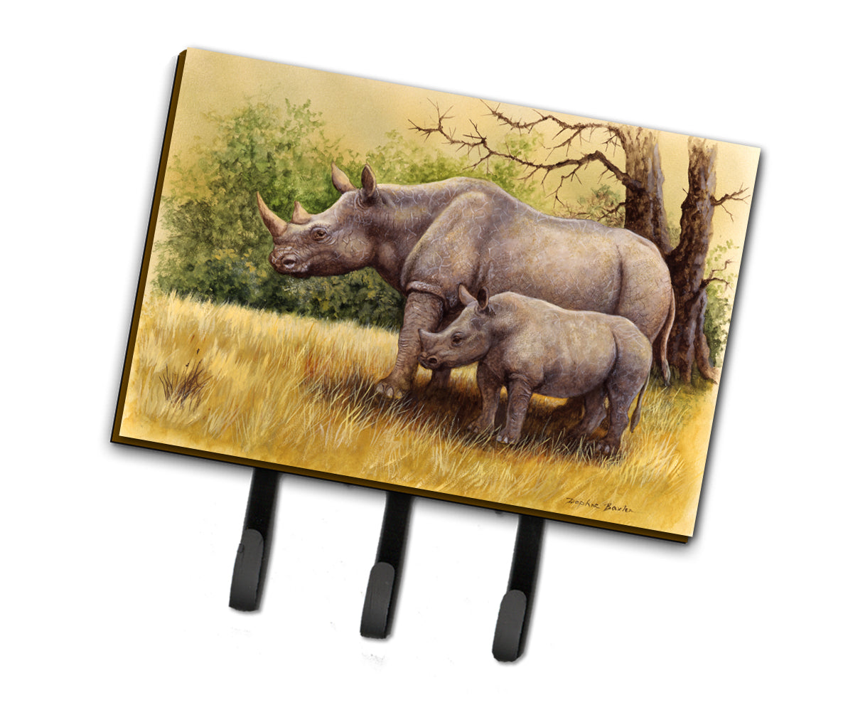 Rhinoceros by Daphne Baxter Leash or Key Holder BDBA0306TH68