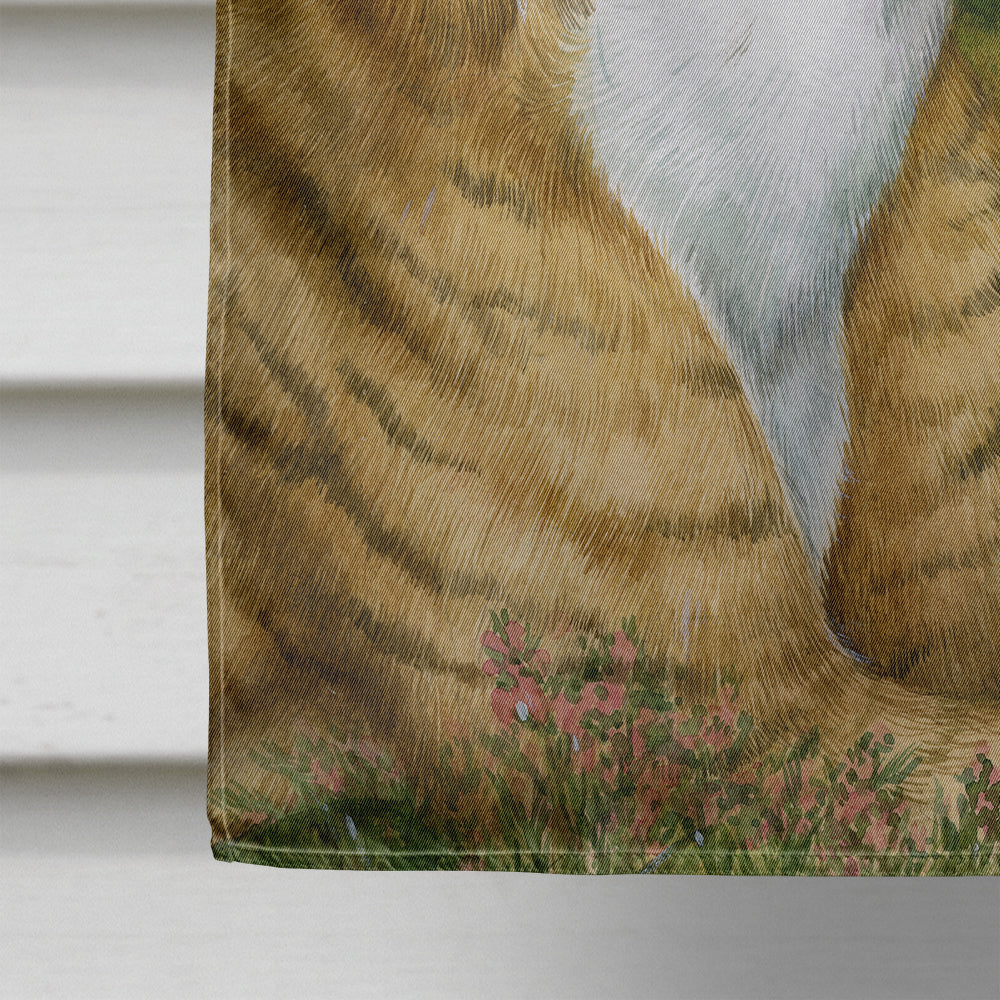 Lurcher by Debbie Cook Flag Canvas House Size CDCO0385CHF