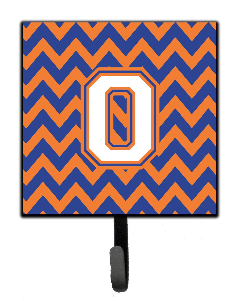 Letter O Chevron Blue and Orange #3 Leash or Key Holder CJ1060-OSH4 by Caroline's Treasures