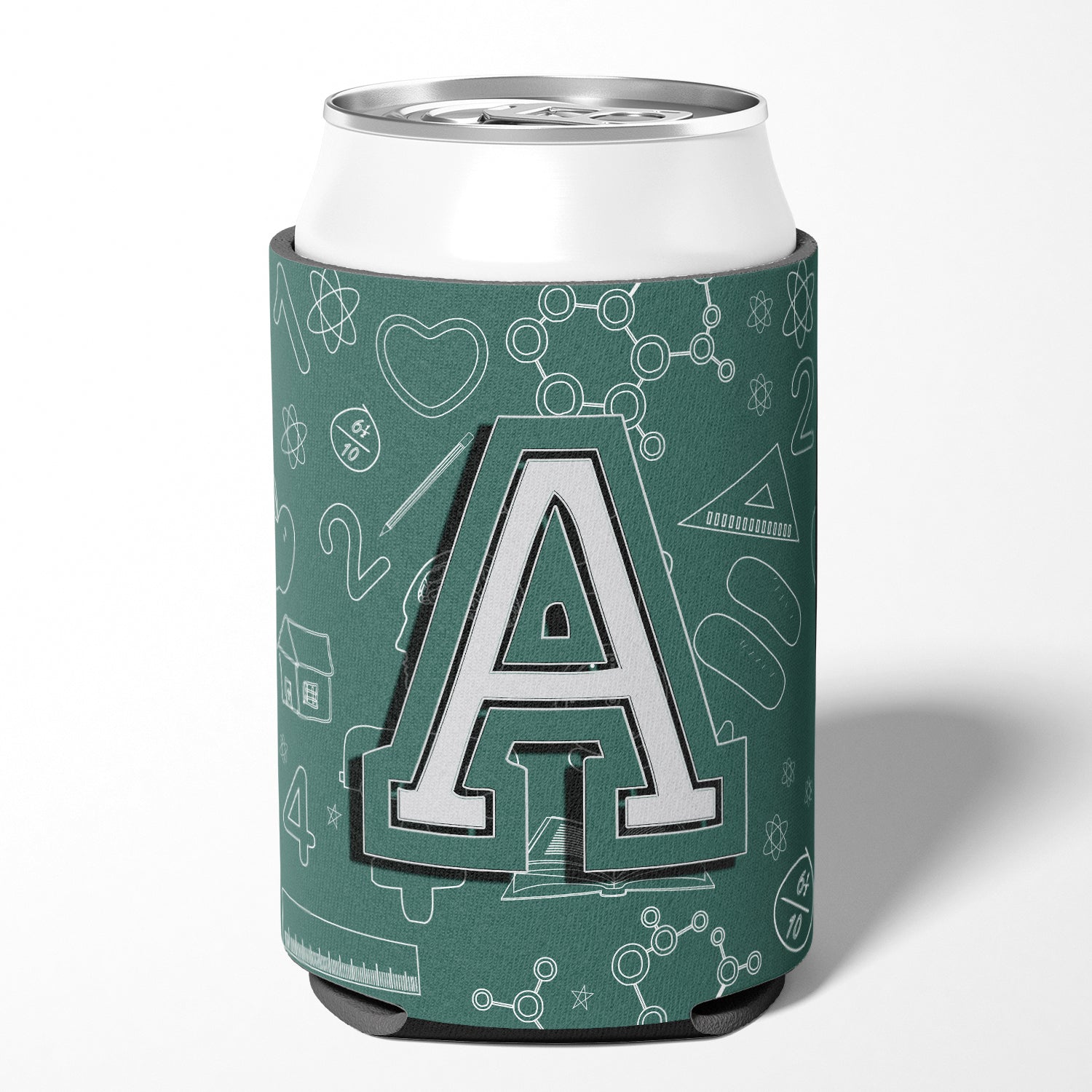 Letter A Back to School Initial Can or Bottle Hugger CJ2010-ACC.