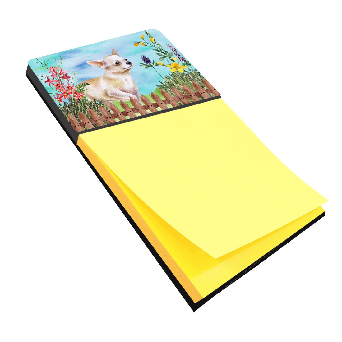 Chihuahua Leg up Spring Sticky Note Holder CK1259SN by Caroline's Treasures