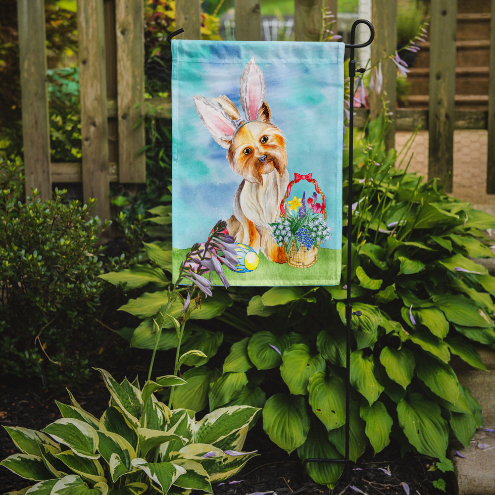 Yorkie Easter Bunny Flag Garden Size CK1372GF