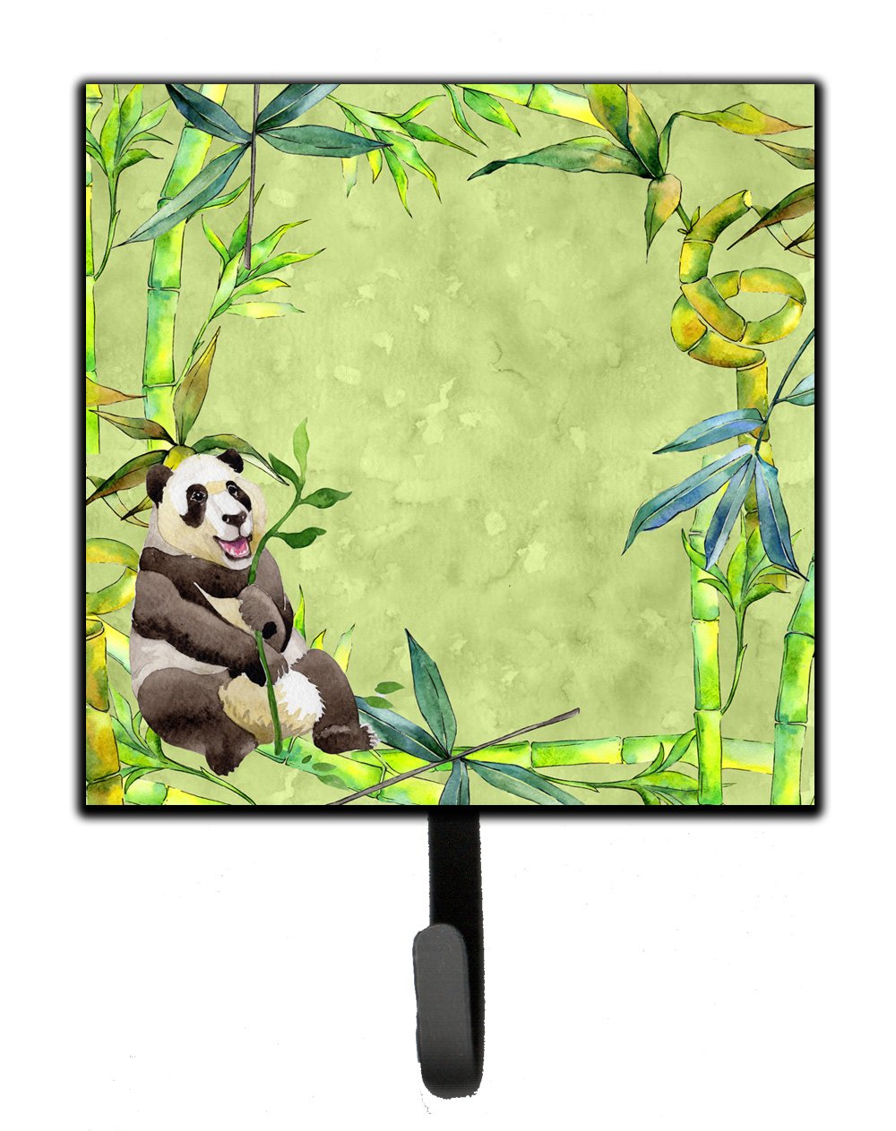 Panda Bear and Bamboo Leash or Key Holder by Caroline's Treasures