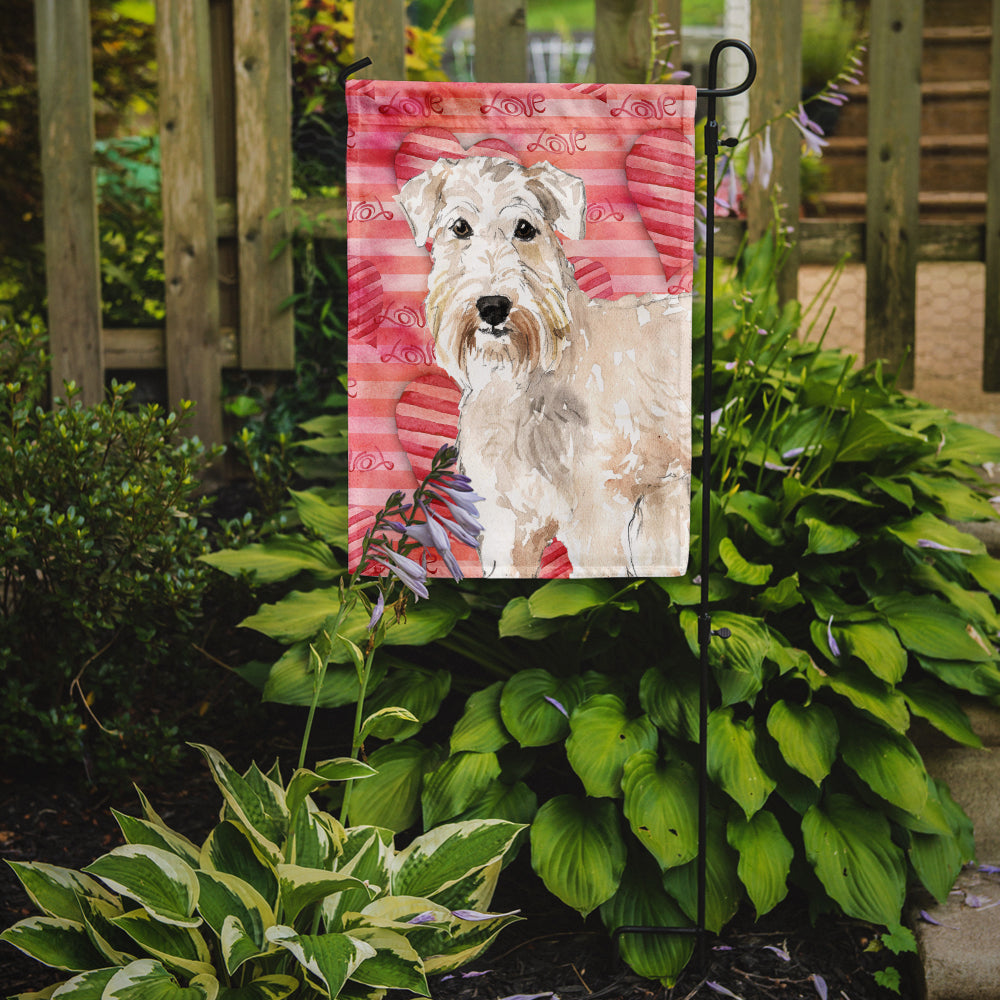 Love a Wheaten Terrier Flag Garden Size CK1746GF