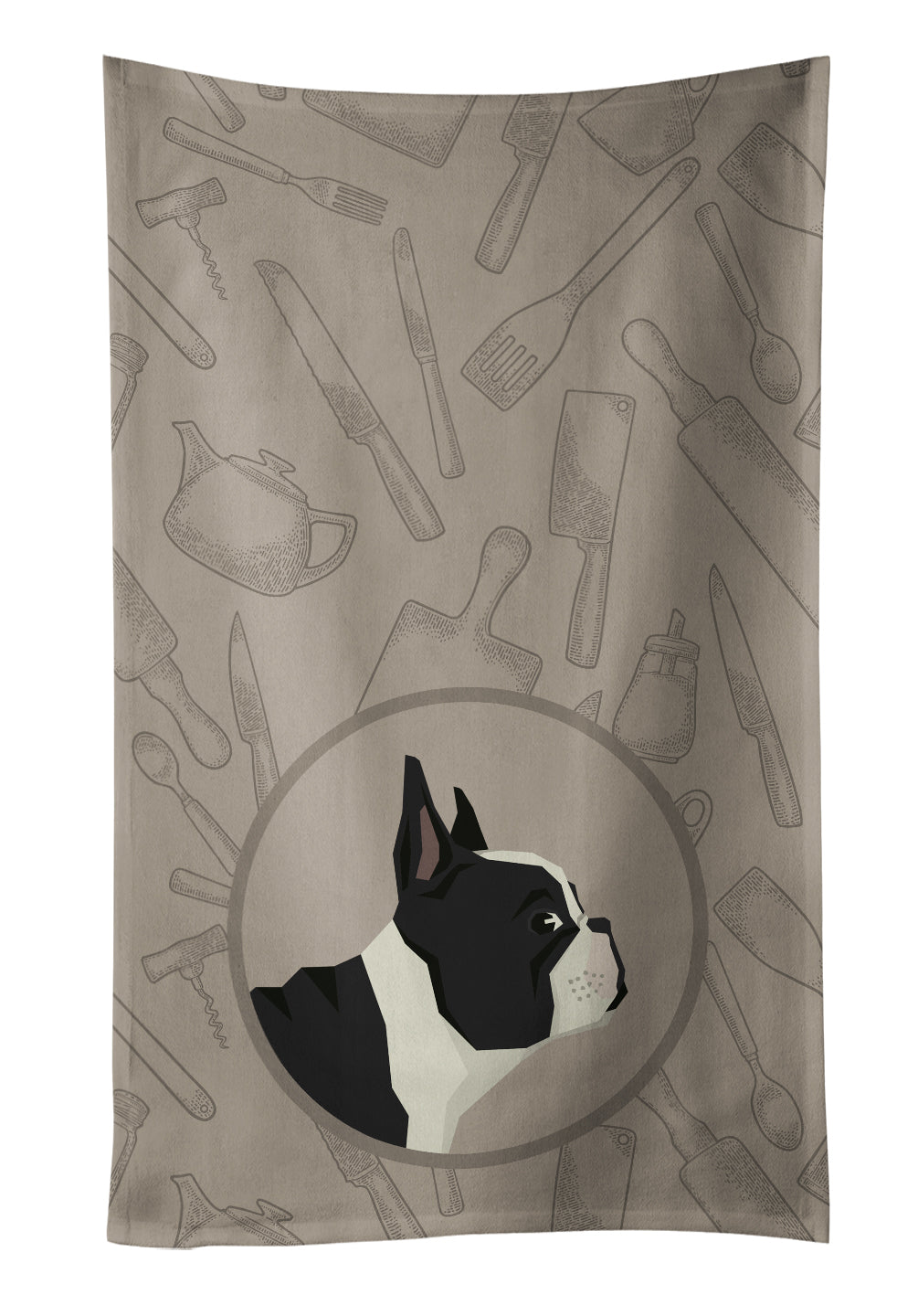 French Bulldog In the Kitchen Kitchen Towel CK2186KTWL - the-store.com