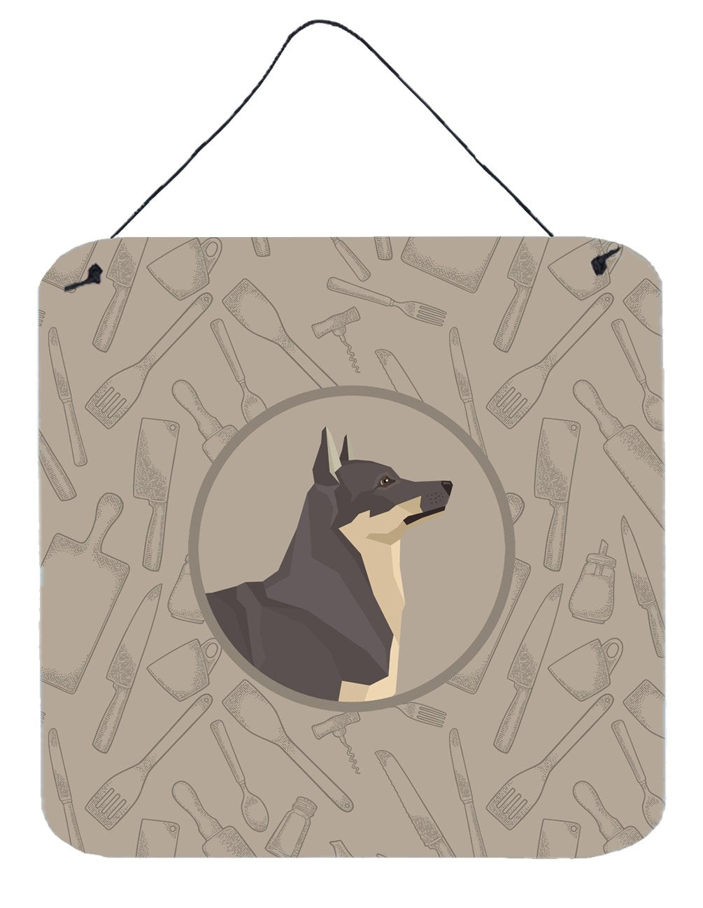 Swedish Vallhund In the Kitchen Wall or Door Hanging Prints CK2213DS66 by Caroline&#39;s Treasures