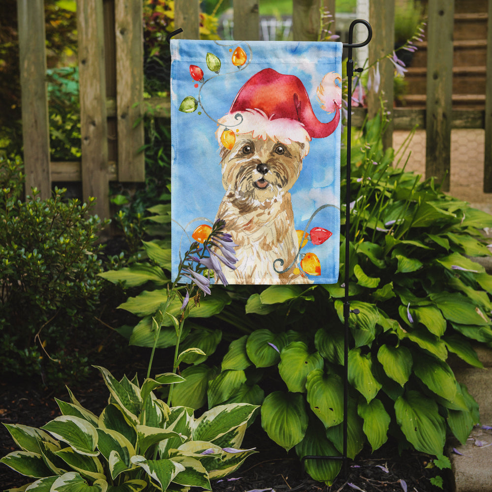 Christmas Lights Cairn Terrier Flag Garden Size CK2474GF