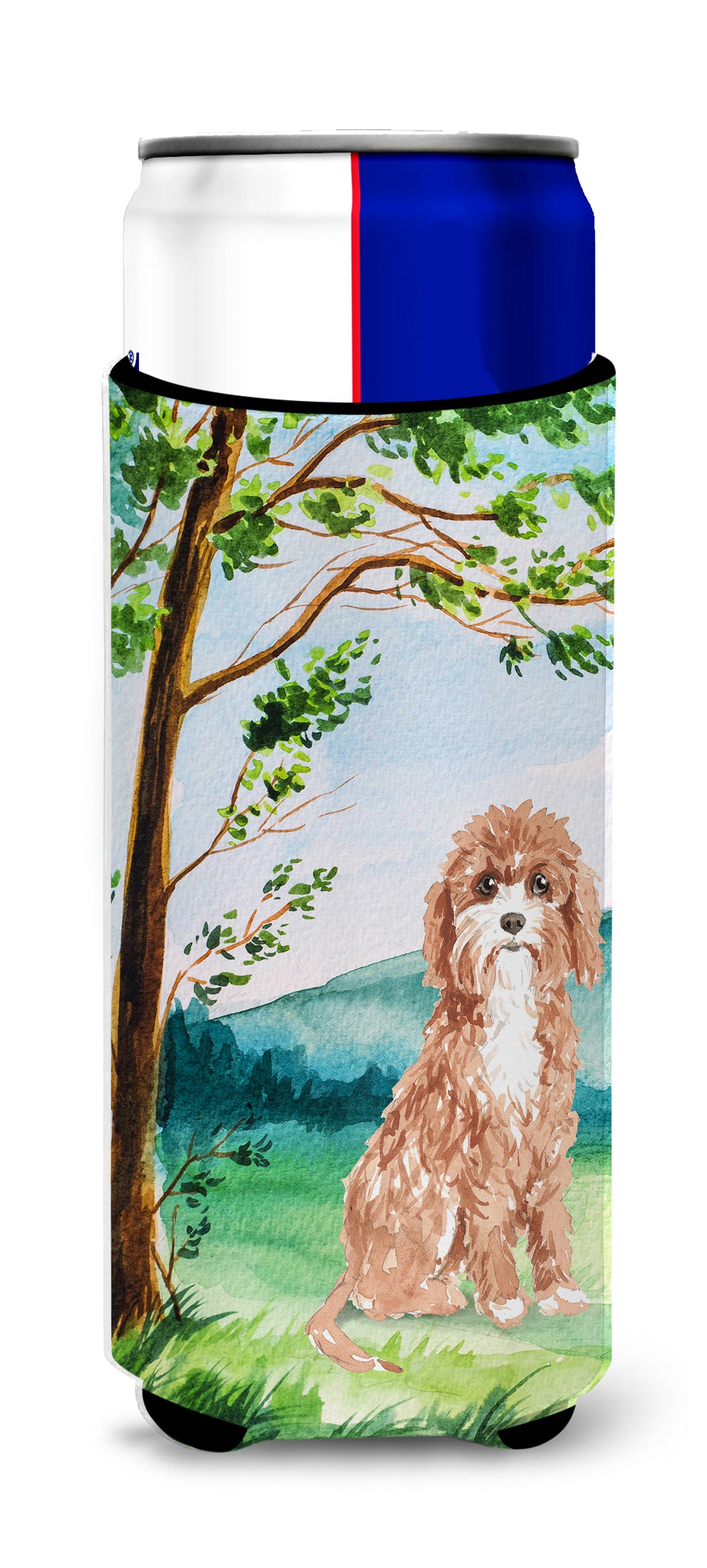 Under the Tree Cavapoo  Ultra Hugger for slim cans CK2575MUK