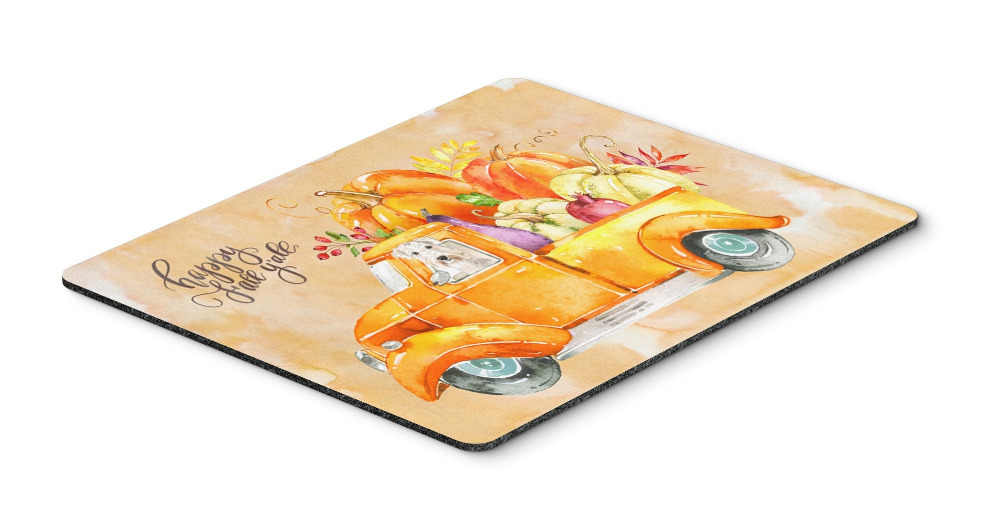 Fall Harvest Wheaten Terrier Mouse Pad, Hot Pad or Trivet CK2640MP by Caroline's Treasures