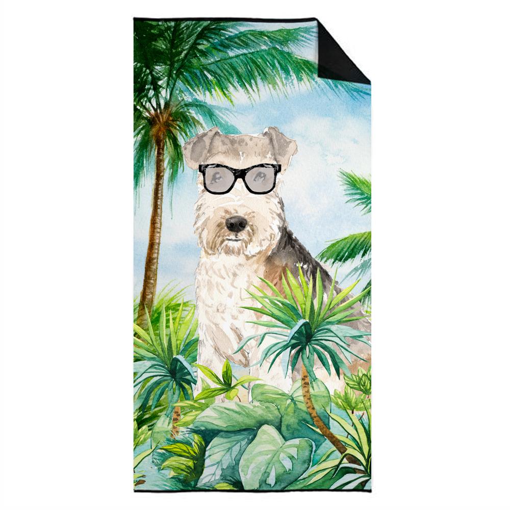 Lakeland Terrier Premium Beach Towel CK3009TWL3060 by Caroline's Treasures
