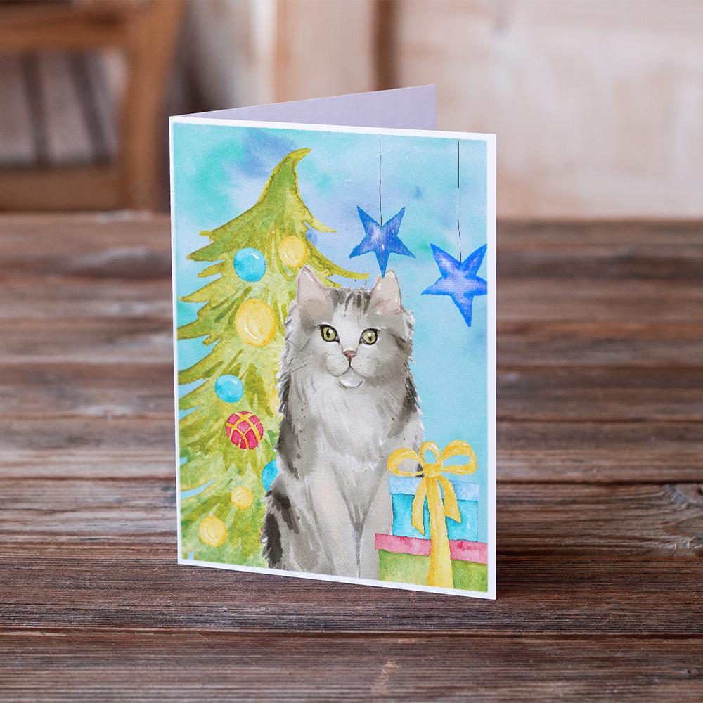 Ragamuffin Christmas Presents Greeting Cards and Envelopes Pack of 8 - the-store.com