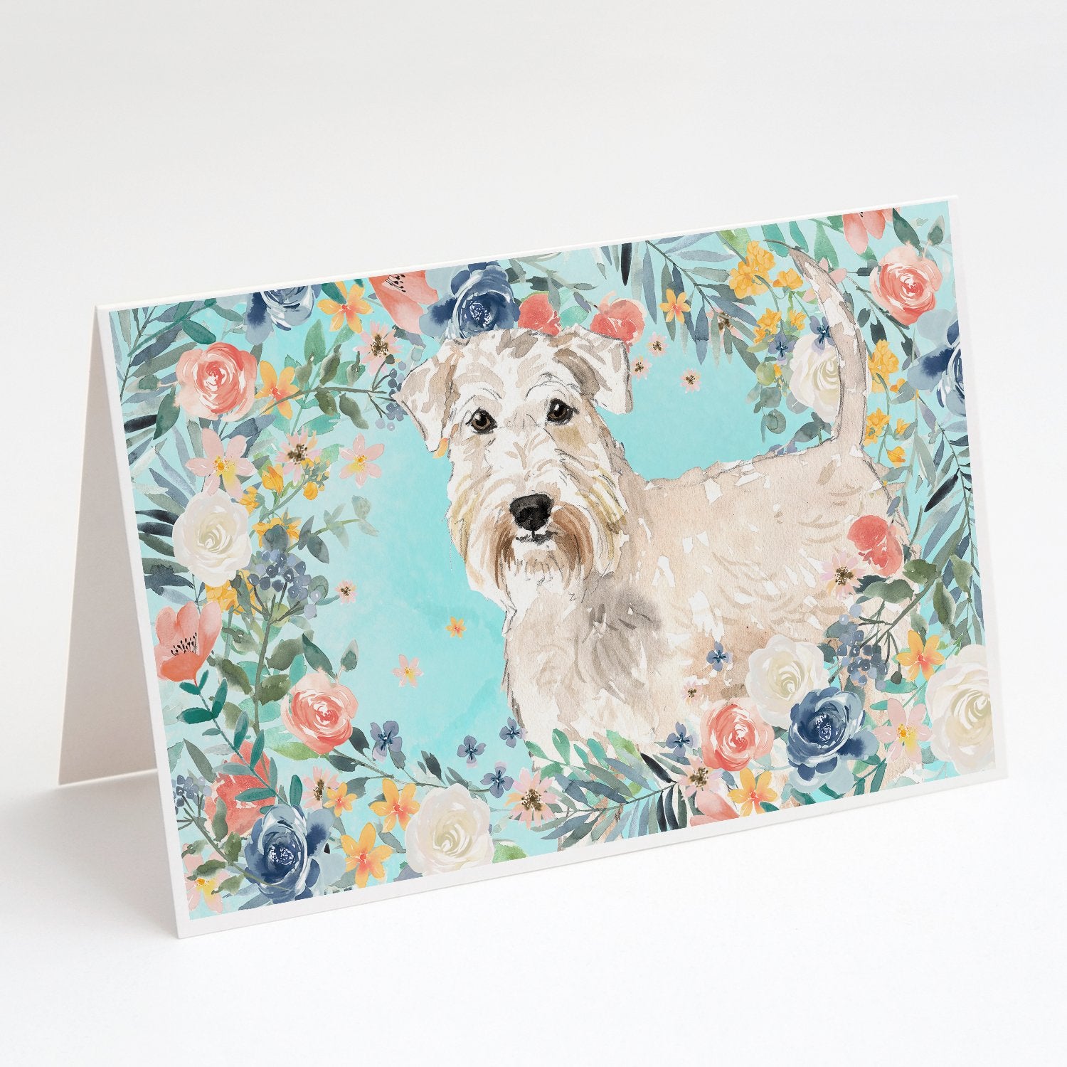 Buy this Wheaten Terrier Greeting Cards and Envelopes Pack of 8