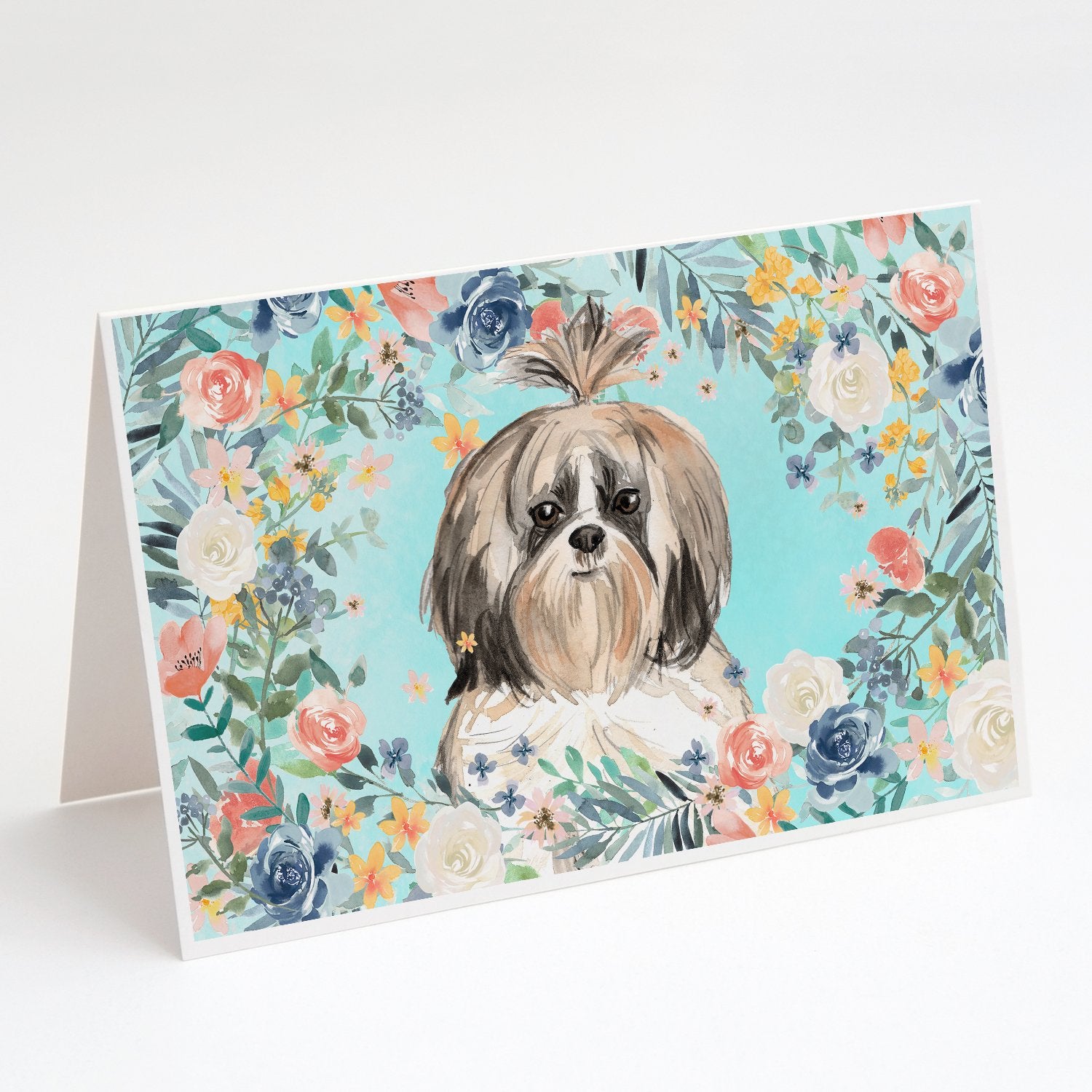 Buy this Shih Tzu Greeting Cards and Envelopes Pack of 8