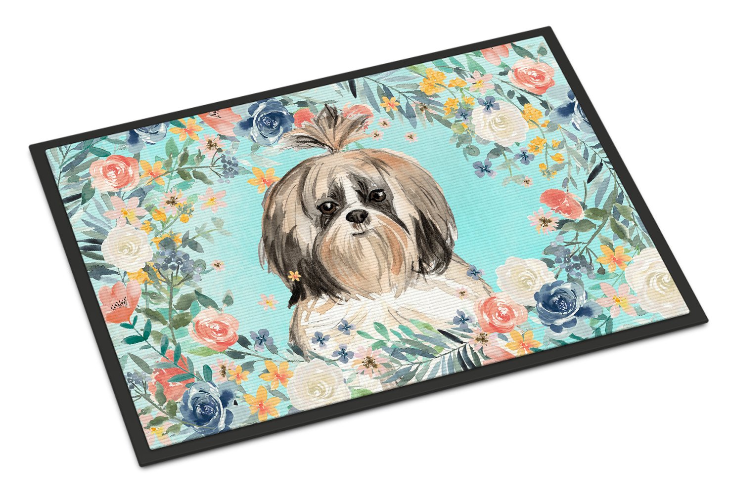 Shih Tzu Indoor or Outdoor Mat 24x36 CK3410JMAT by Caroline's Treasures