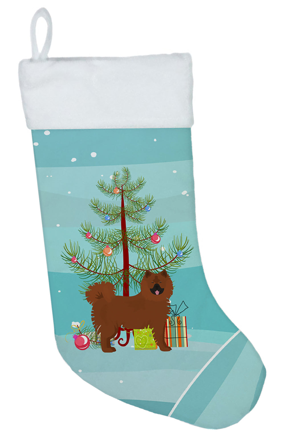 Eurasier or Eurasian dog Christmas Tree Christmas Stocking CK3454CS