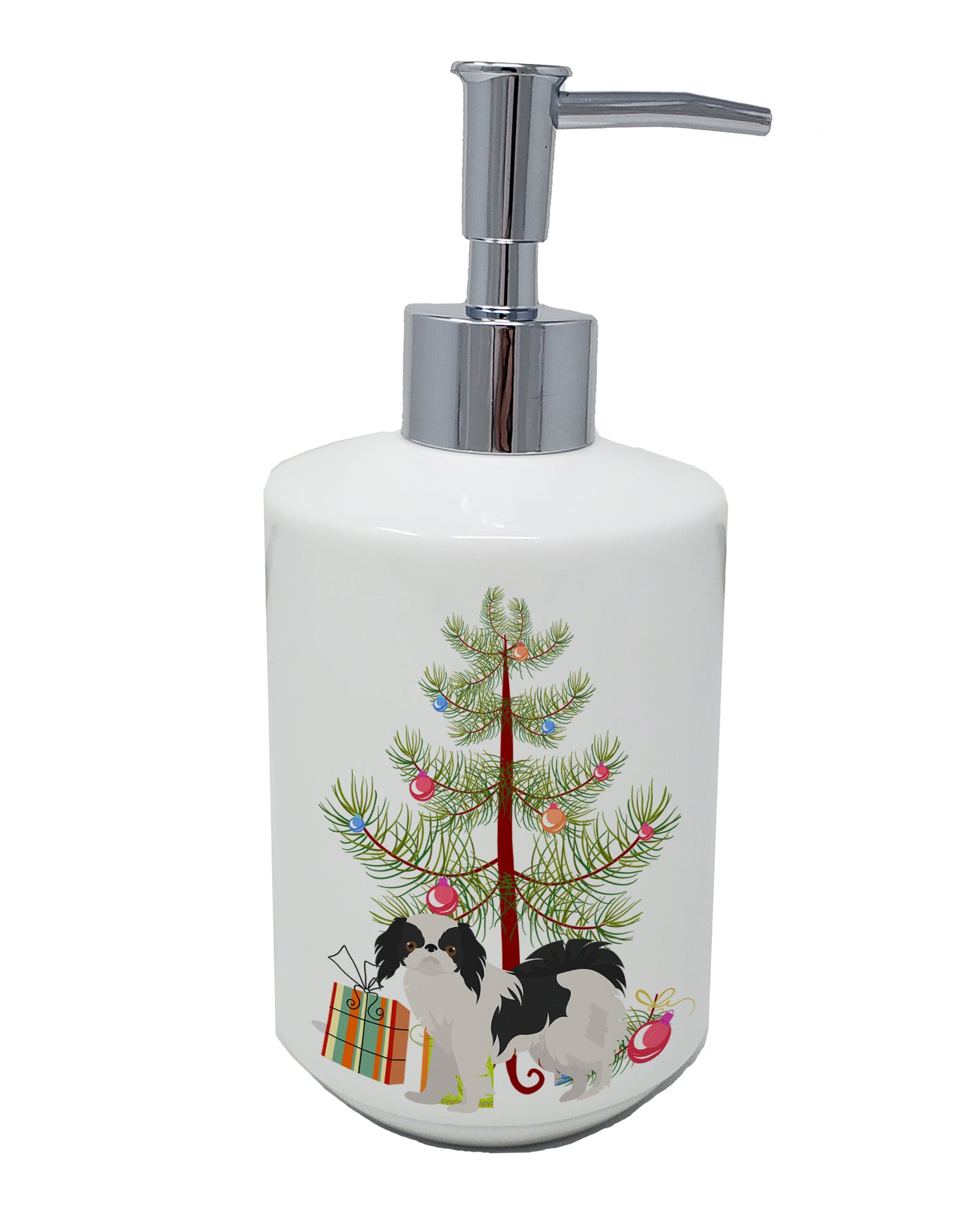 Buy this Japanese Chin Christmas Tree Ceramic Soap Dispenser