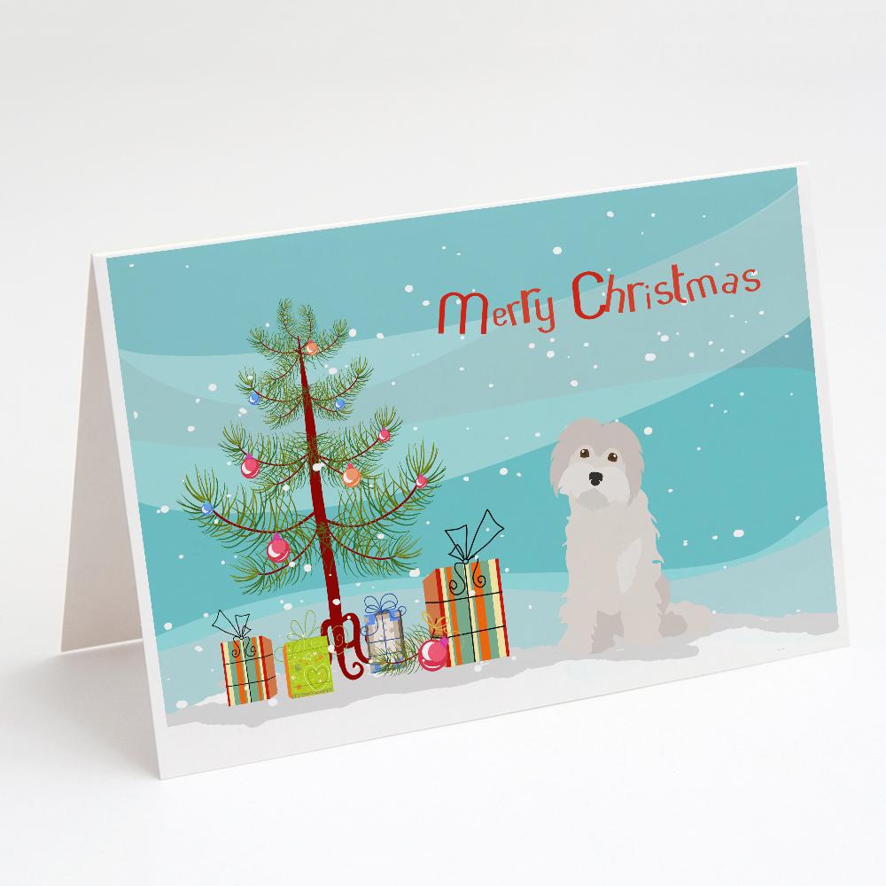 Buy this Maltese #2 Christmas Tree Greeting Cards and Envelopes Pack of 8