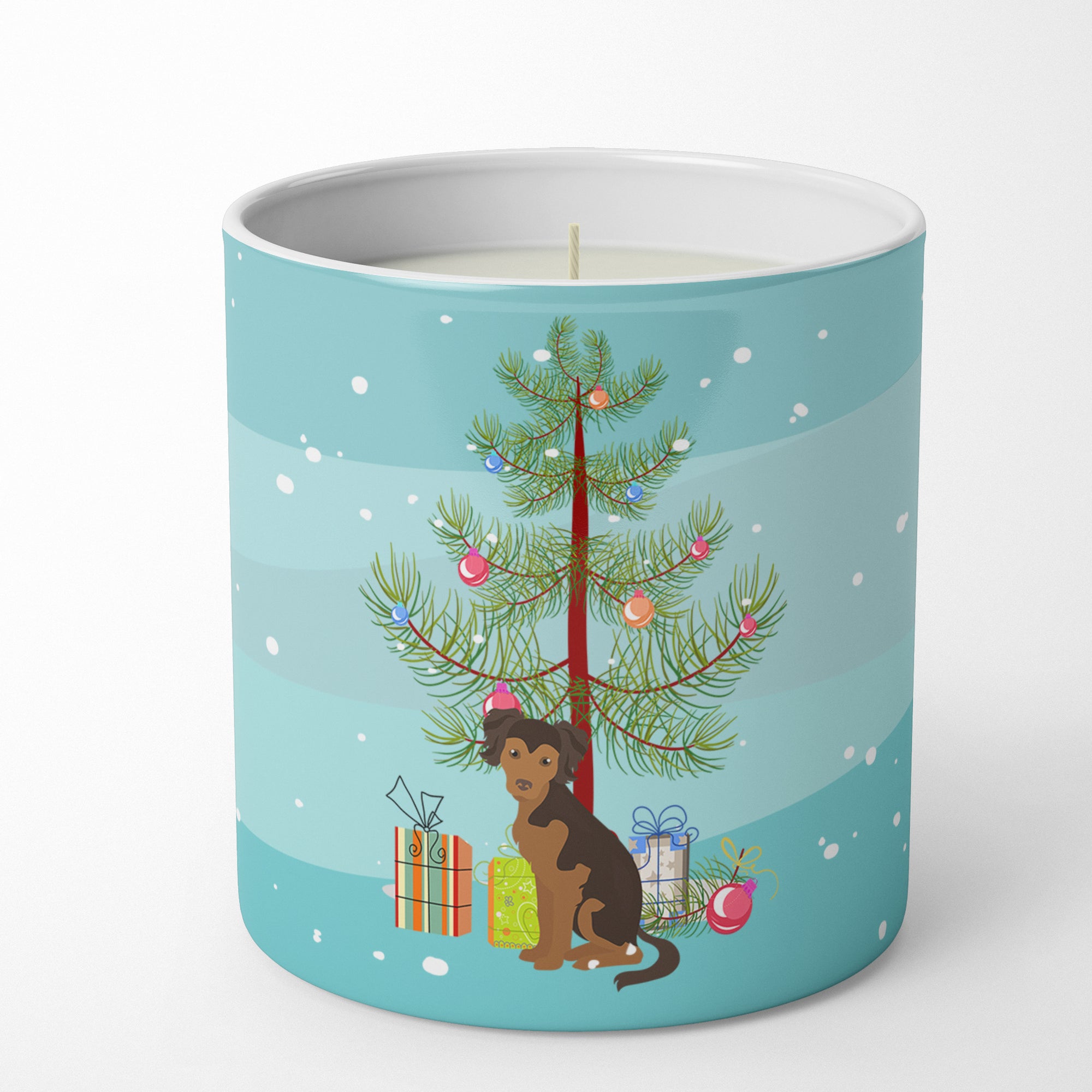 Buy this Persian Chihuahua Christmas Tree 10 oz Decorative Soy Candle