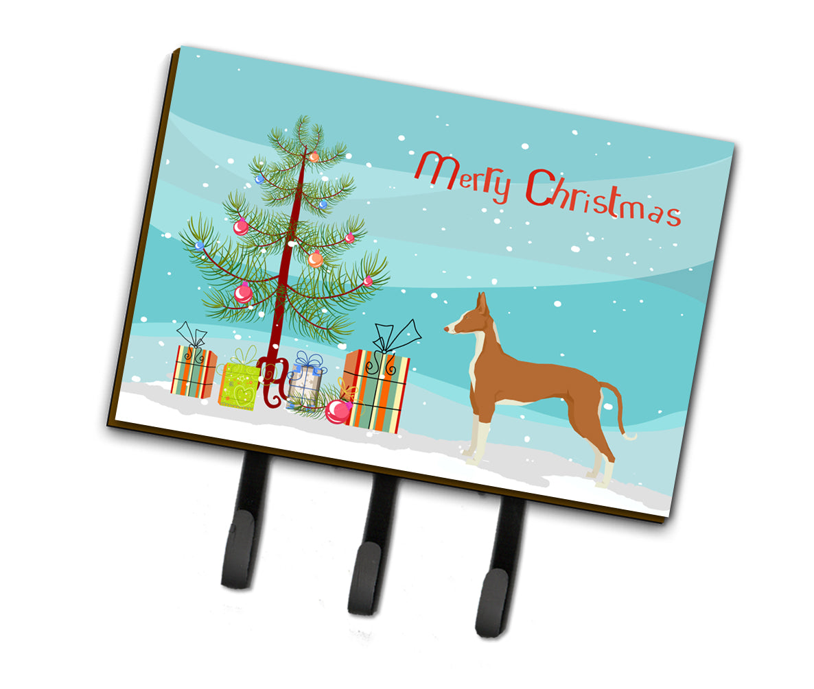 Ibizan Hound Christmas Tree Leash or Key Holder CK3545TH68