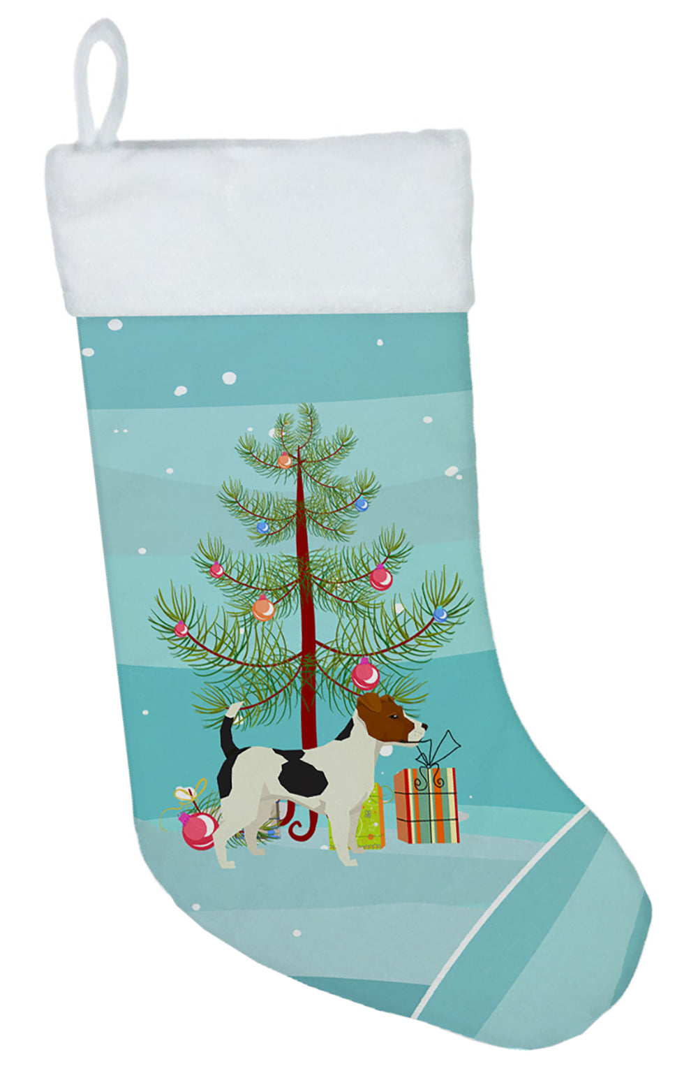Jack Russell Terrier Christmas Tree Christmas Stocking CK3547CS
