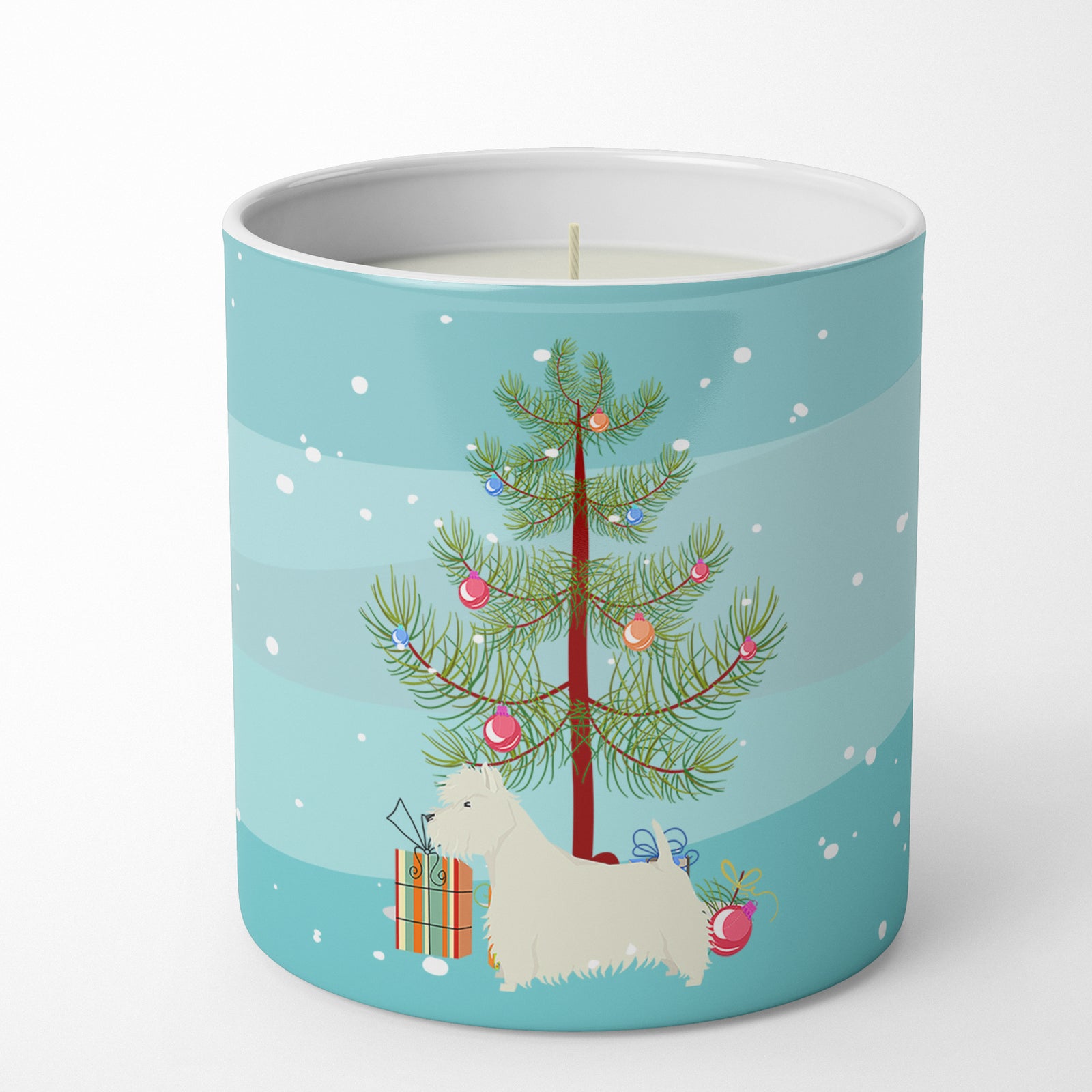 Buy this Westie Christmas Tree 10 oz Decorative Soy Candle