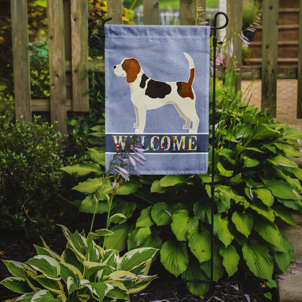 Beagle Welcome Flag Garden Size CK3578GF