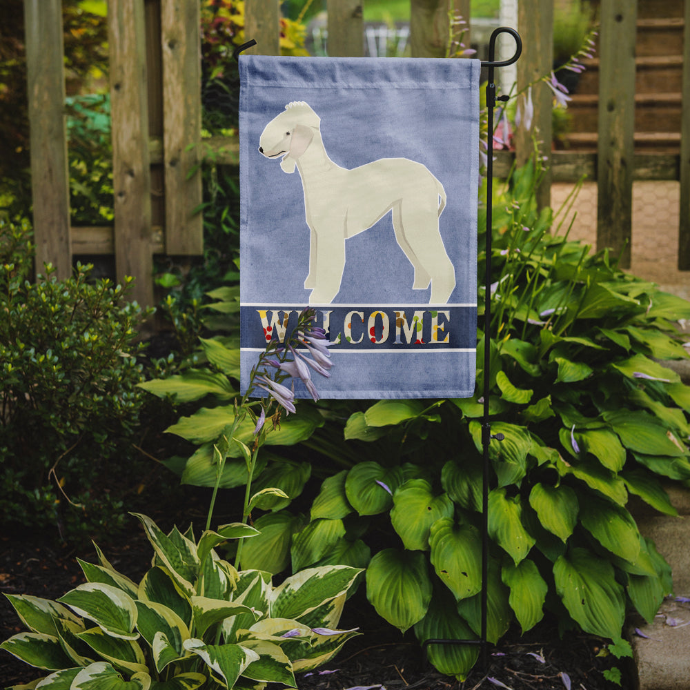 Bedlington Terrier Welcome Flag Garden Size CK3579GF