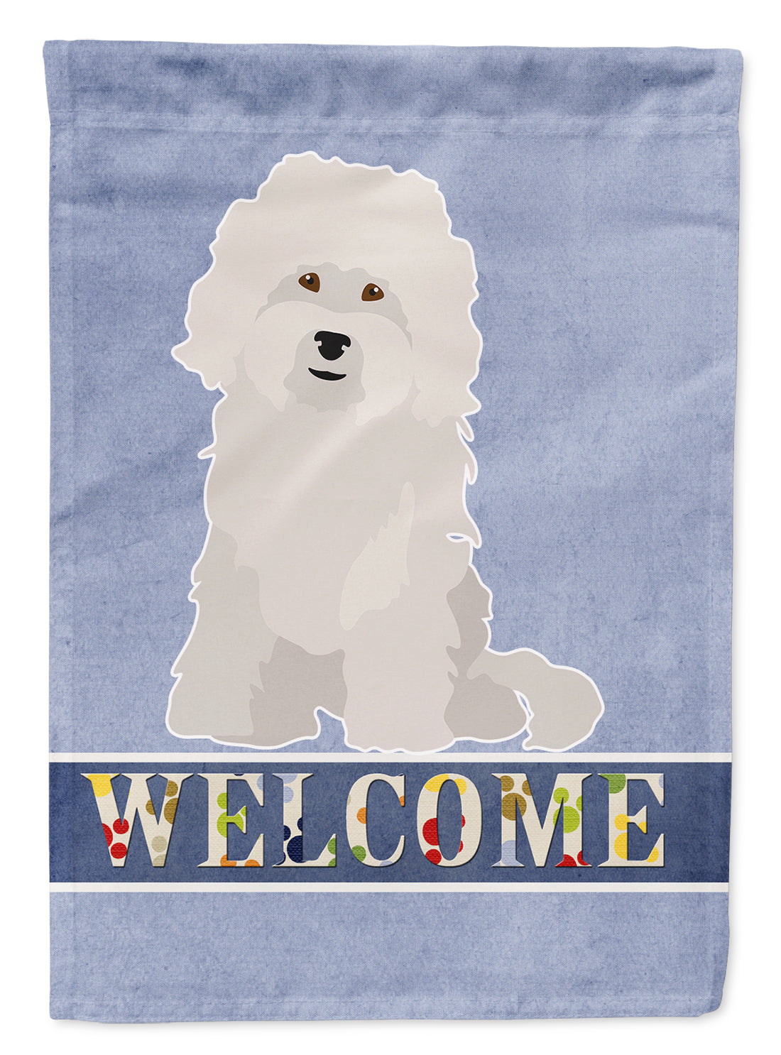 Bolognese Welcome Flag Canvas House Size CK3684CHF