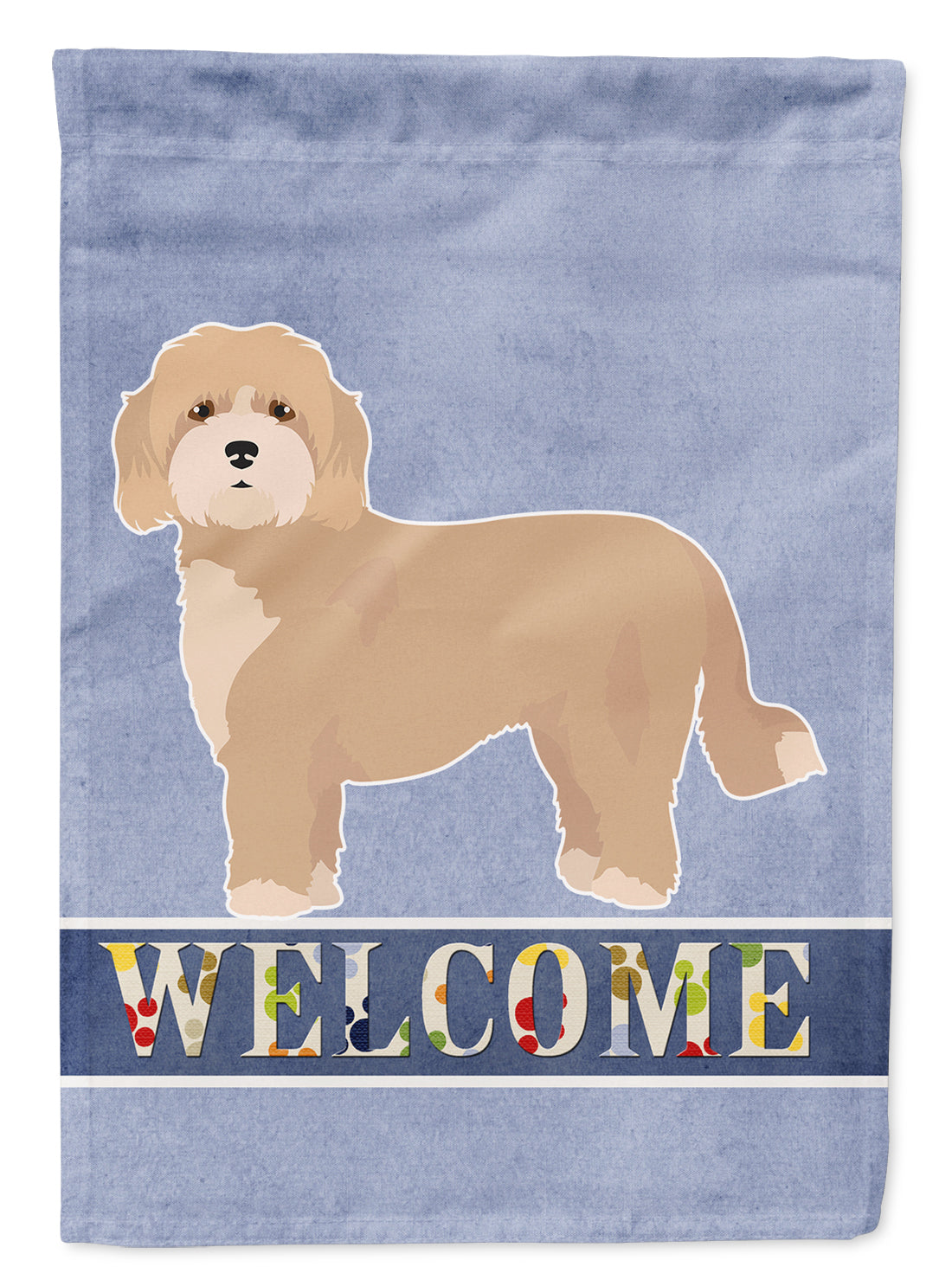 Cavachon Welcome Flag Canvas House Size CK3716CHF
