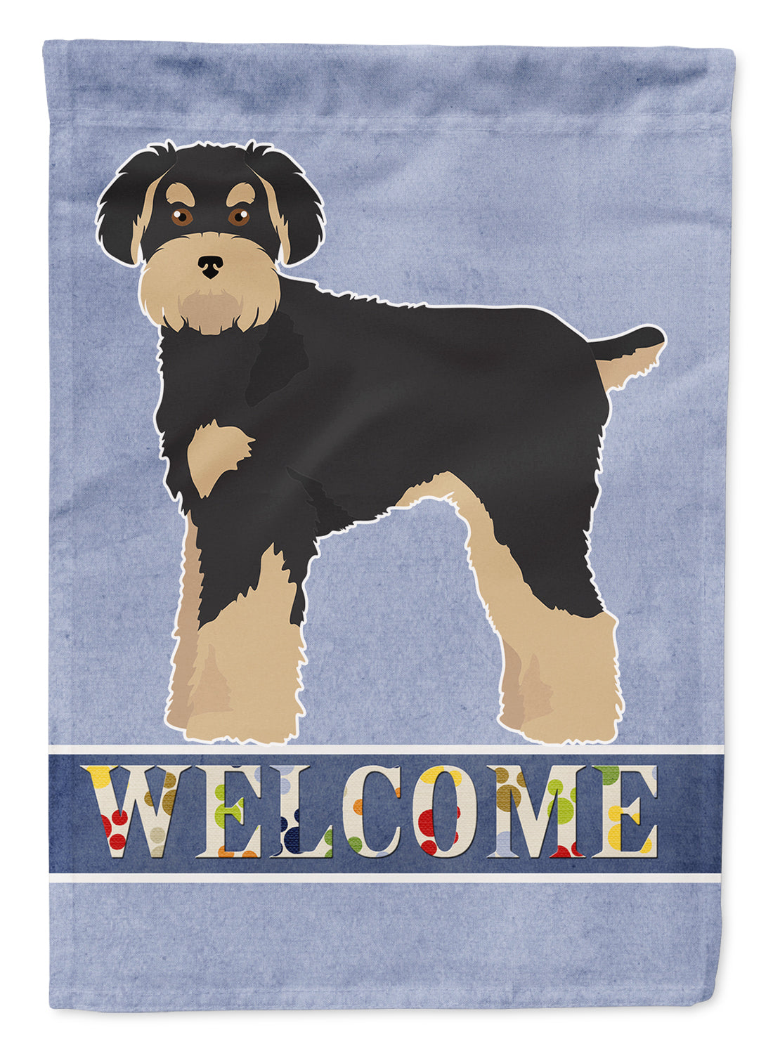 Schnoodle Welcome Flag Canvas House Size CK3772CHF