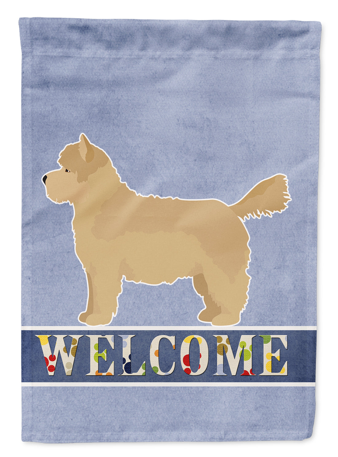 Westiepoo #1 Welcome Flag Canvas House Size CK3784CHF