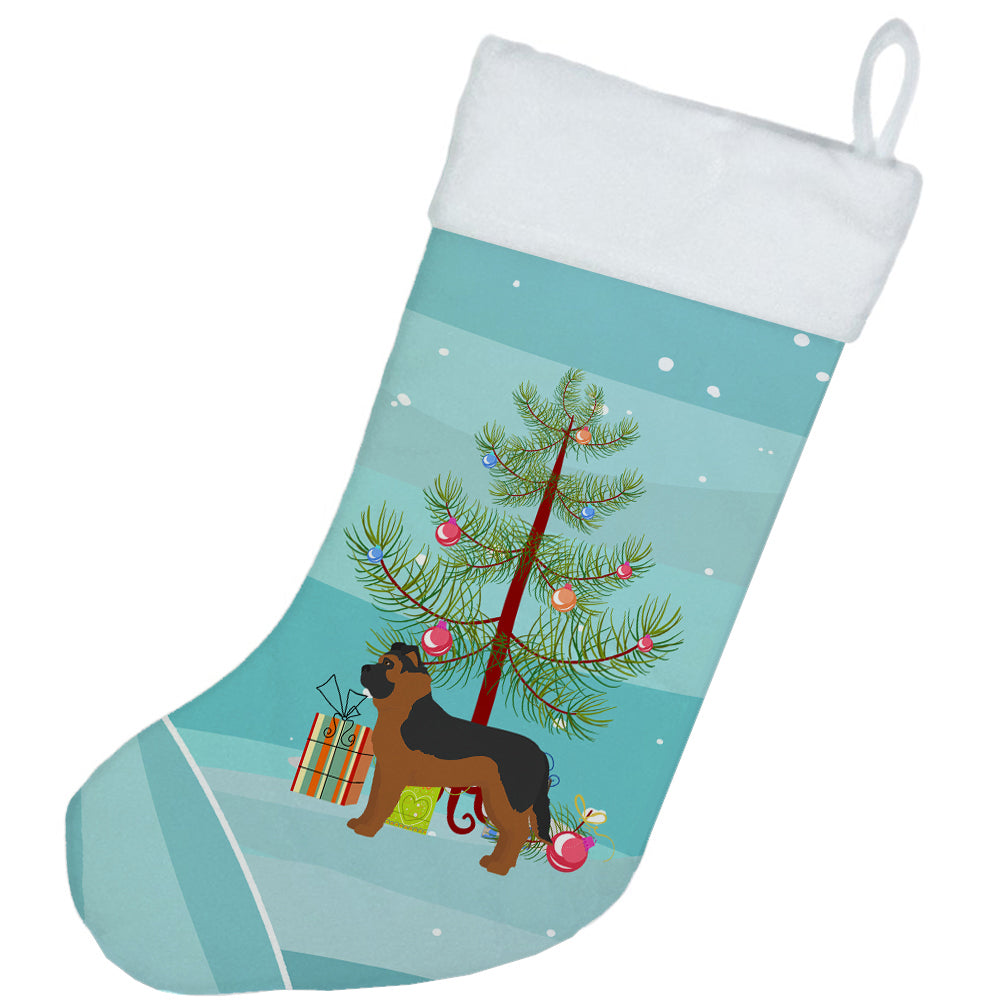 Black German Shepherd Mastiff Mix Christmas Tree Christmas Stocking CK3833CS