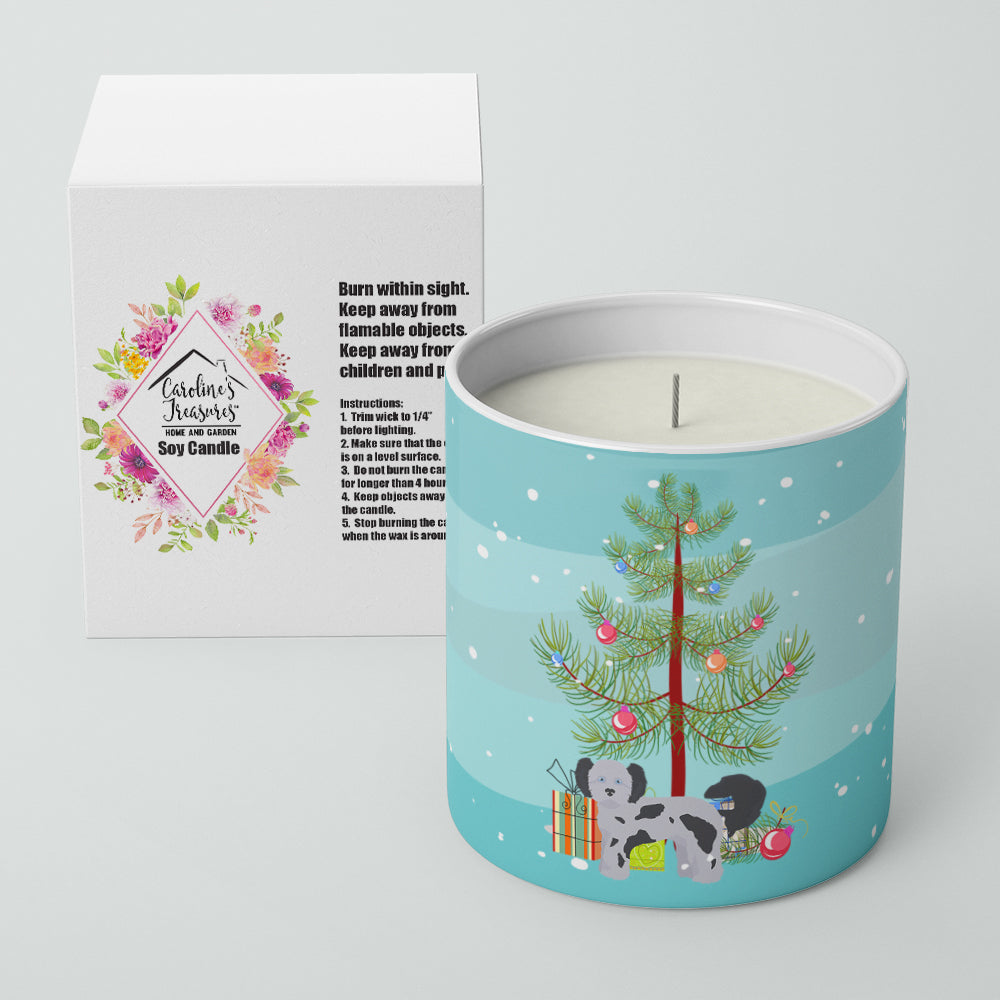 Buy this Shih Poo Christmas Tree 10 oz Decorative Soy Candle