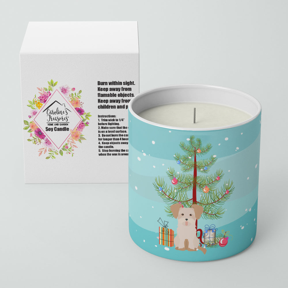 Morkie #3 Christmas Tree 10 oz Decorative Soy Candle - the-store.com